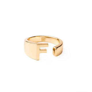 Michelle McDowell Sydney Initial Rings - Personalized Stackable - All About Me Boutique