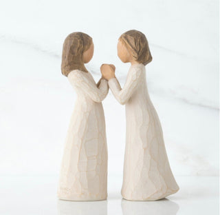 Sisters by Heart by Willow Tree - All About Me Boutique