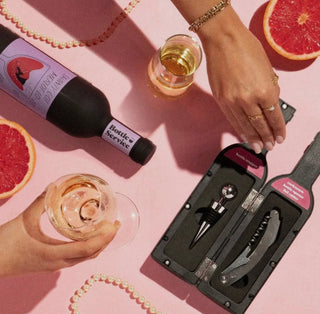 DM - Modern Monkey Wine Accessory Set - All About Me Boutique
