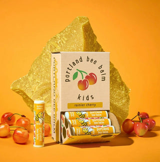 Rainier Cherry Kids Beeswax Lip Balm by Portland Bee Company - All About Me Boutique