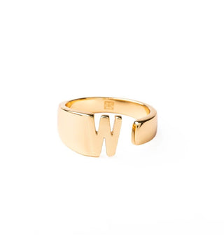 Michelle McDowell Sydney Initial Rings - Personalized Stackable - All About Me Boutique