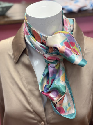 Watercolor Patterns Scarves