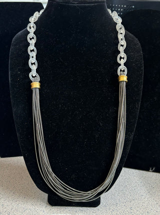 SL - Frost Link Gun Coil Necklace