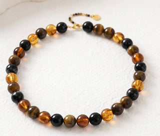 Cape Diablo Chunky Bead Statement Necklace
