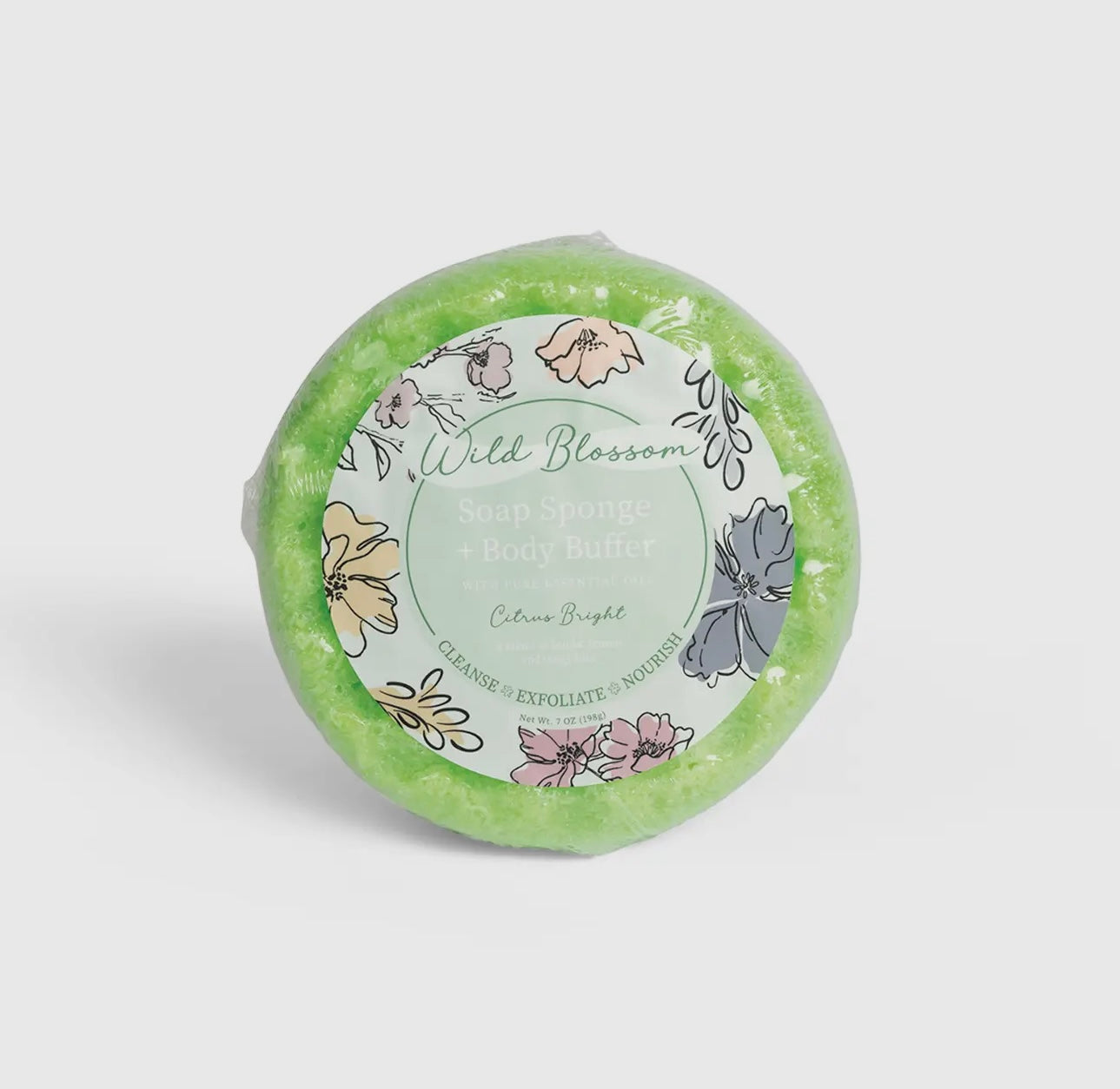 Cait + Co Wild Blossom Soap Infused Body Buffer