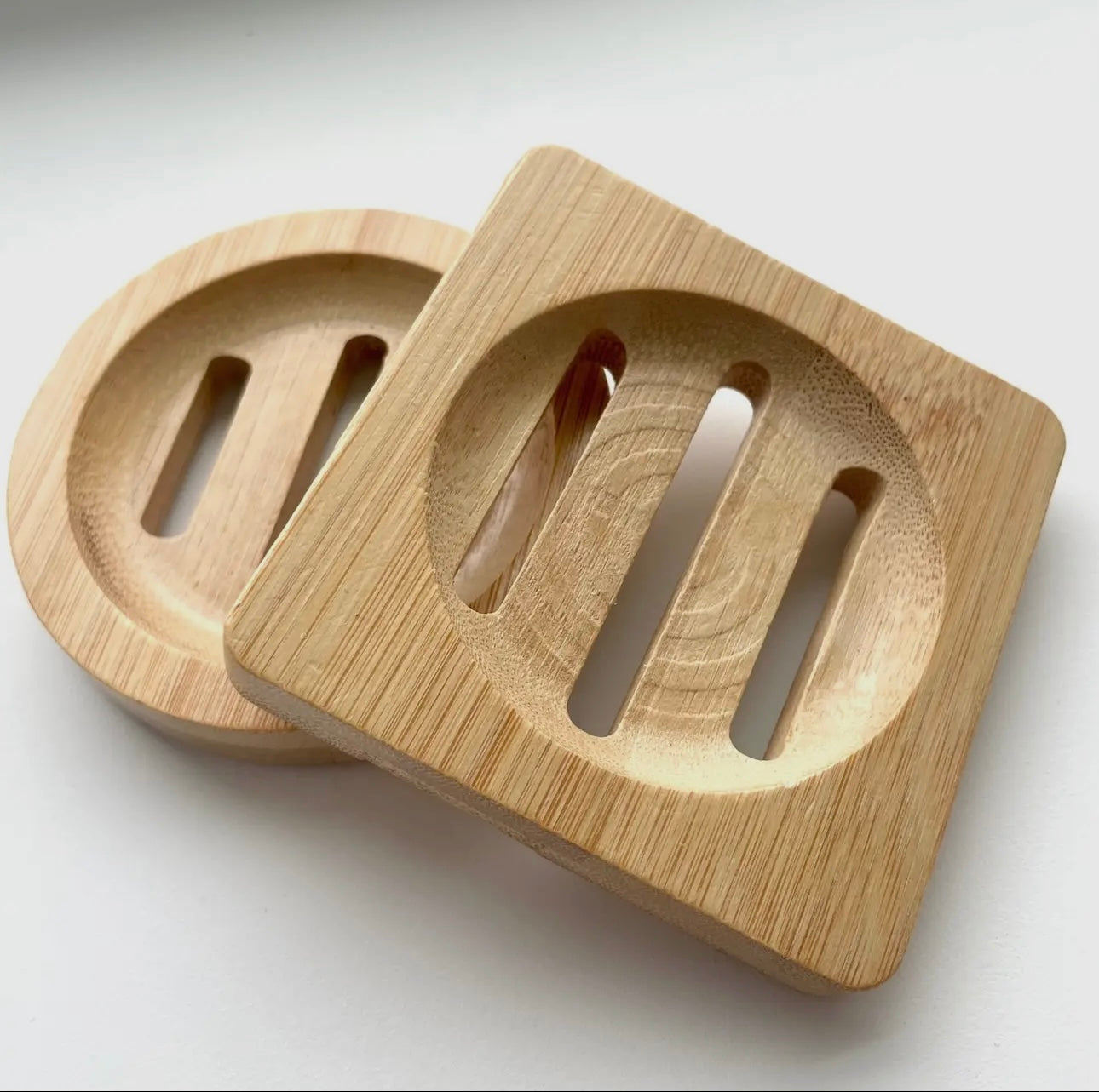Bamboo soap trays perfect for soaps plants and more