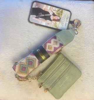 Clip & Go Phone Strap with Zippered Pouch by Save the Girls