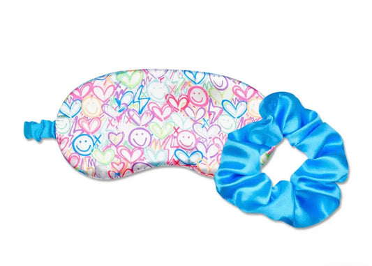 Iscream Girls Lightning Love Eye Mask &Scrunchie Set