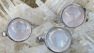 Natural Stone and Crystal Rings - All About Me Boutique