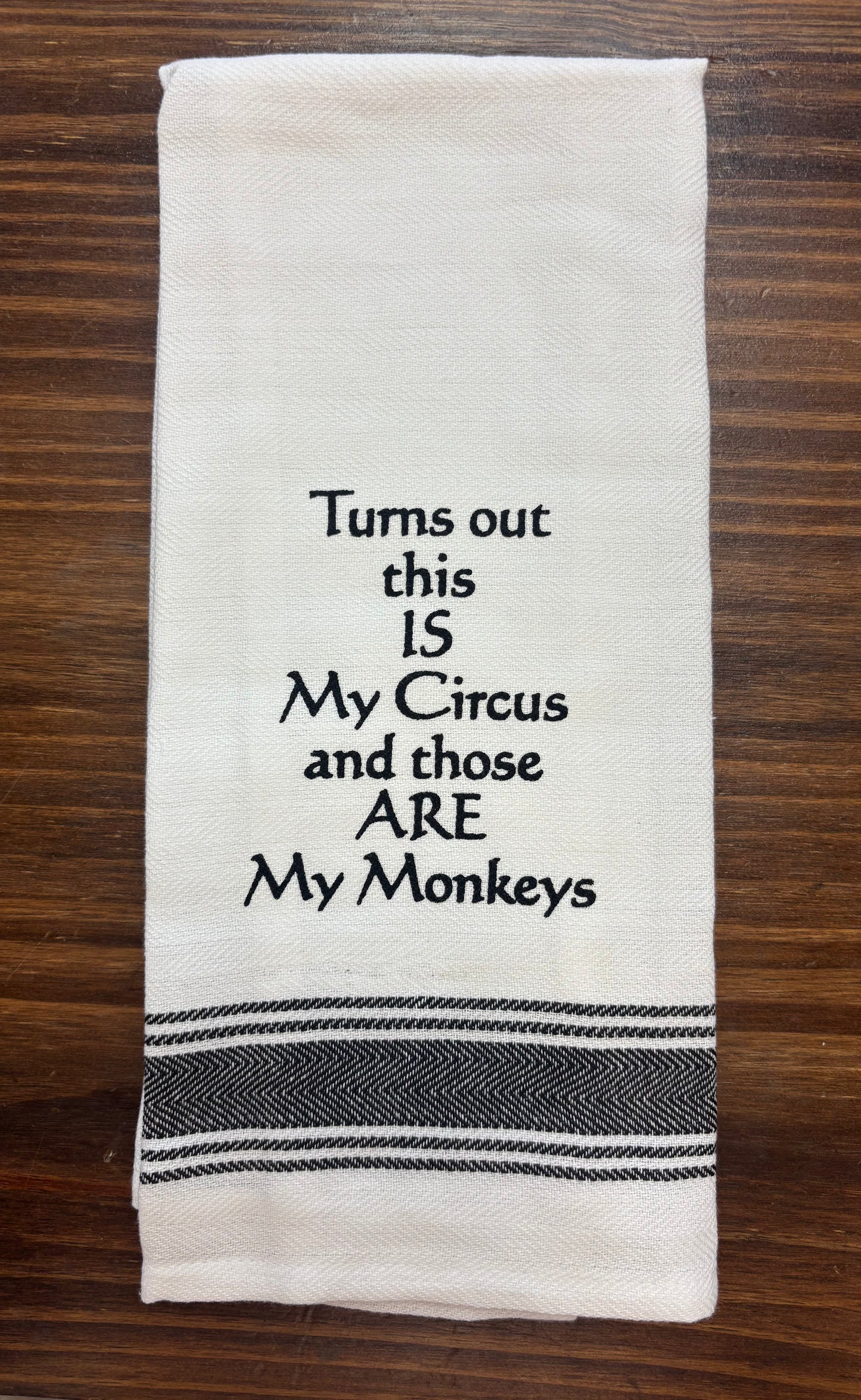 WH  Family Kitchen Towels - Witty and Fun