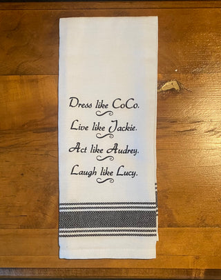 WH Sayings Kitchen Towels - Witty and Fun