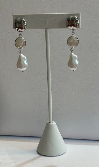 MK - $10 Silver Fashion Earrings