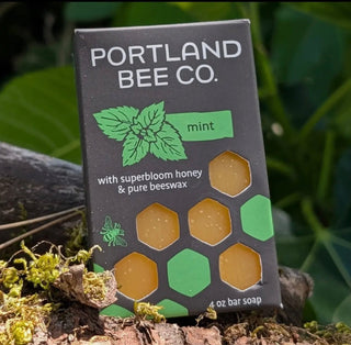 Mint Bar Soap by Portland Bee Company - All About Me Boutique