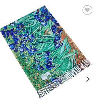 Famous Painting Print Shawls by Kaleidoscope