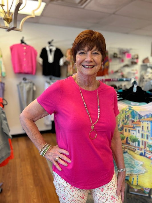 Think Pink Tee - All About Me Boutique