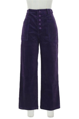 High Waist Corduroy Pant - All About Me Boutique