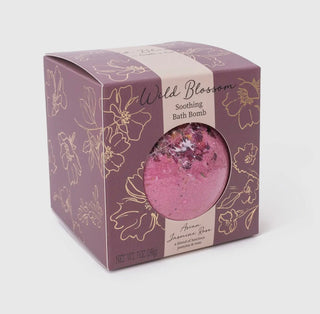 Wild Blossom Soothing Bath Bomb by Cait + Co - All About Me Boutique