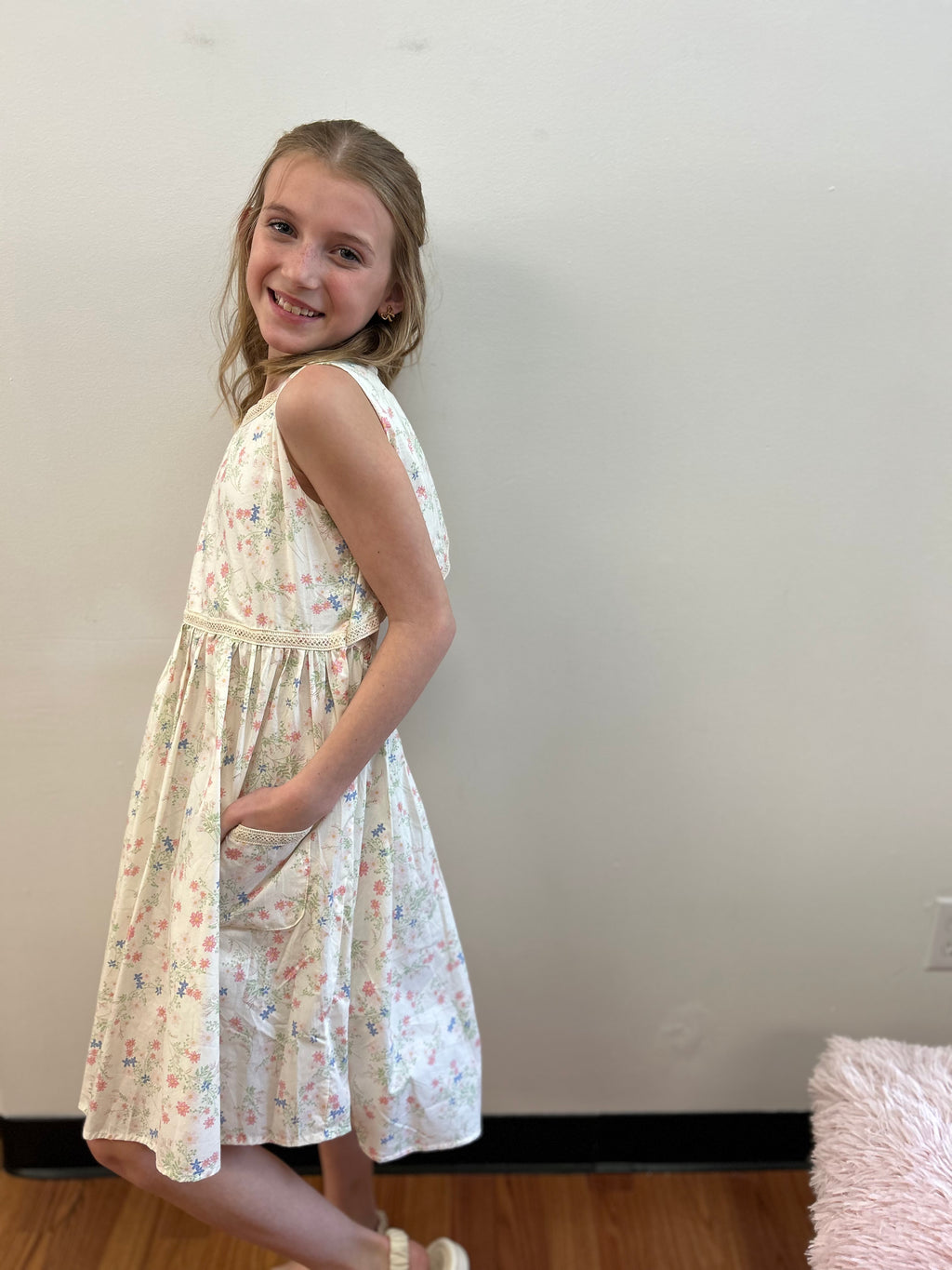 Vig Girls Peekaboo Back Dress