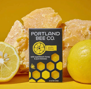 Yuzu Citrus Bar Soap by Portland Bee Company - All About Me Boutique