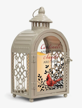 Cardinals Appear When Angels Are Near Lantern - All About Me Boutique