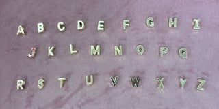 Michelle McDowell Luxe Alphabet Charms - Customizable Letters