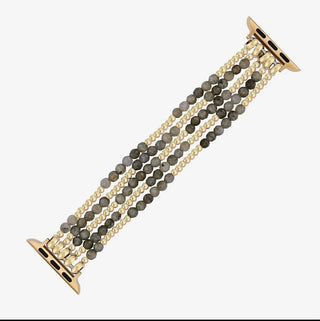 Labradorite Magic Stretch Apple Watch Strap by Cape Diablo - All About Me Boutique