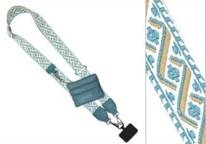 Clip & Go Phone Strap with Zippered Pouch by Save the Girls