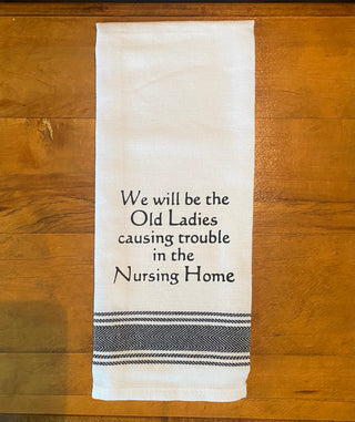 WH  Friends Kitchen Towels - Witty and Fun