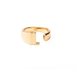 Michelle McDowell Sydney Initial Rings - Personalized Stackable - All About Me Boutique