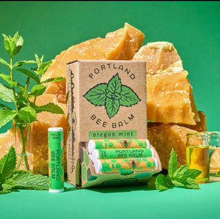 Oregon Mint Beeswax Lip Balm by Portland Bee Company - All About Me Boutique