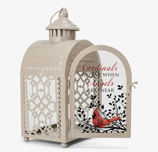 Cardinals Appear When Angels Are Near Lantern - All About Me Boutique