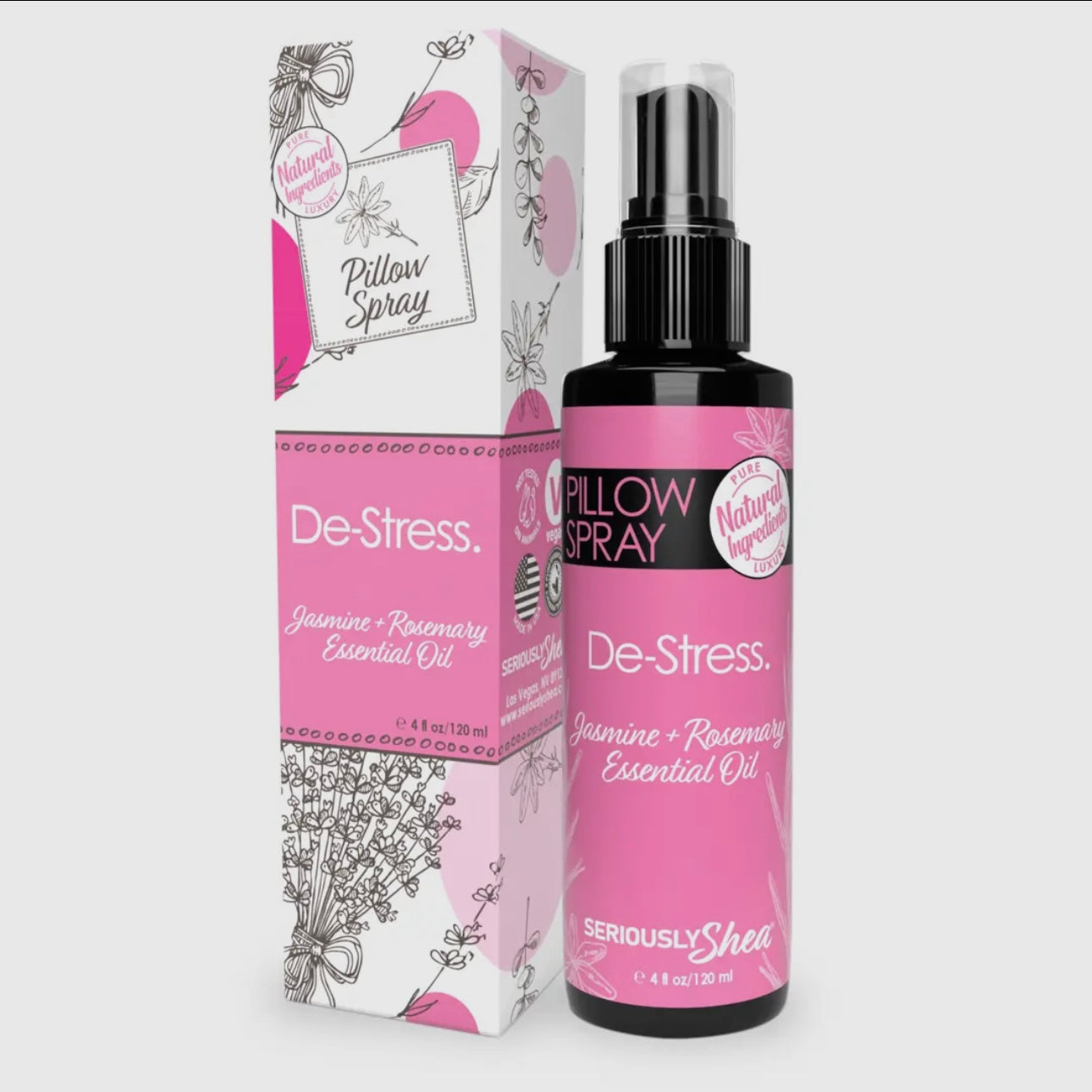Seriously Shea Essential Oil Pillow Spray