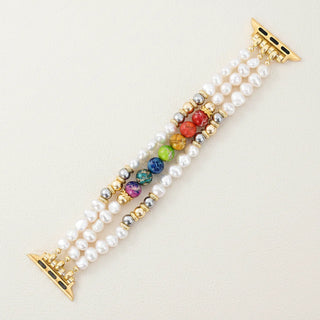 Cape Diablo Chakra Couture Stretch Apple Watch Strap