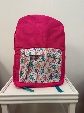 Jane Marie Girls Fun Prints Vinyl Backpack