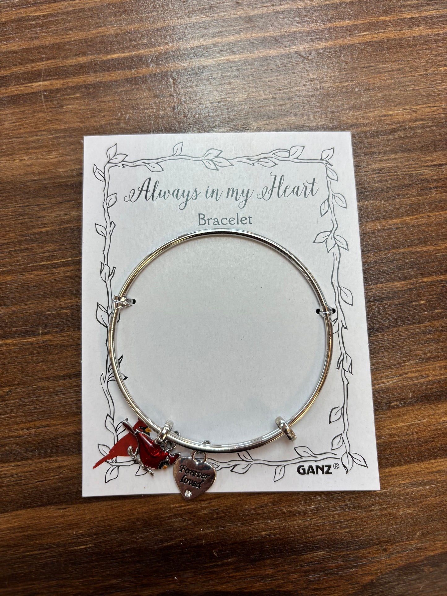 Ganz Always in My Heart Cardinal Bracelets