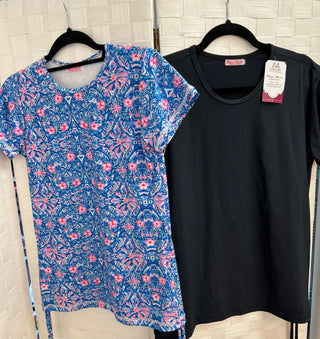 Claudia Athletic Tee - All About Me Boutique