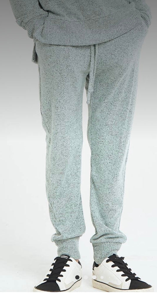 GG - Girls Two Tone Knit Loungewear Joggers