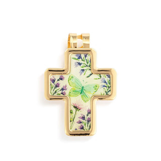 Dem - Artful Cross Visor Clip - All About Me Boutique