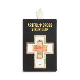 Dem - Artful Cross Visor Clip - All About Me Boutique
