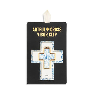 Dem - Artful Cross Visor Clip - All About Me Boutique