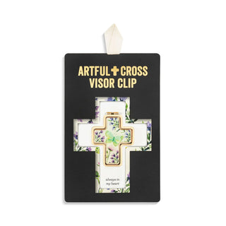 Dem - Artful Cross Visor Clip - All About Me Boutique