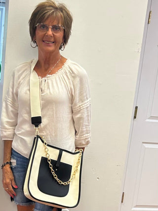 Ahdorned Aubrey Messenger Crossbody - All About Me Boutique