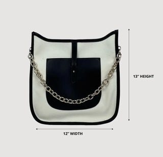 Ahdorned Aubrey Messenger Crossbody - All About Me Boutique