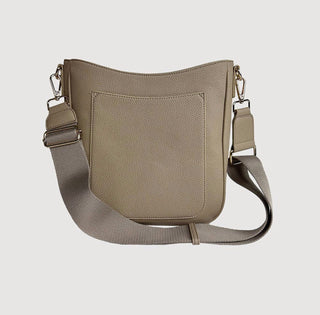 Ahdorned Maxine Vegan Pebble Leather Messenger Crossover Bag - All About Me Boutique