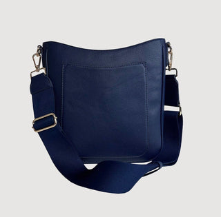 Ahdorned Maxine Vegan Pebble Leather Messenger Crossover Bag - All About Me Boutique
