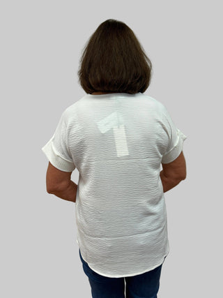 Airflow V - Neck Dolman Tee - All About Me Boutique