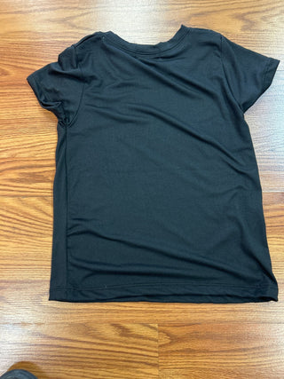 Area Code 407 Girls Black Cap Sleeve Essential Tee - All About Me Boutique