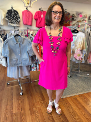 Bridget Shift Dress by Aryeh - All About Me Boutique