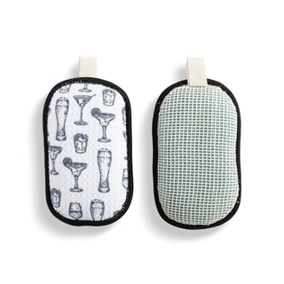 Demdaco Absorbent Reversible Sponges Set of 2