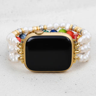 Cape Diablo Chakra Couture Stretch Apple Watch Strap - All About Me Boutique